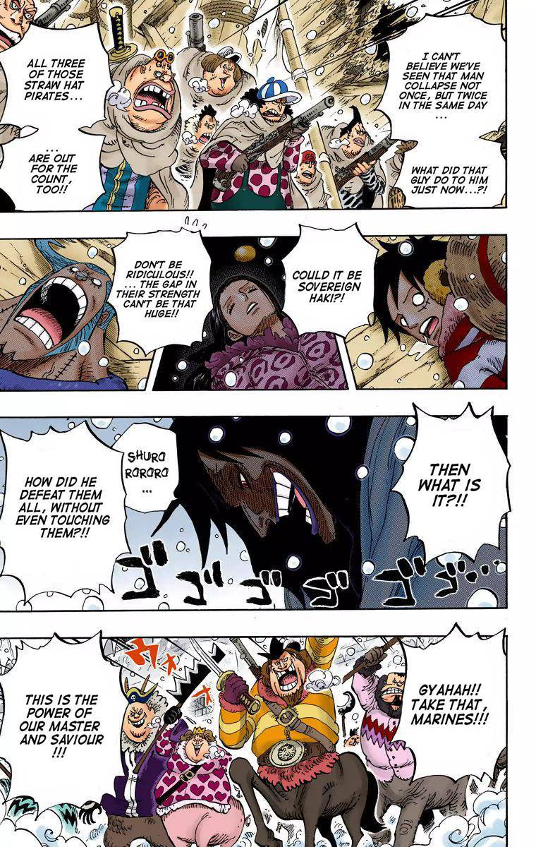One Piece Digital Colored Chapter 672 image 09
